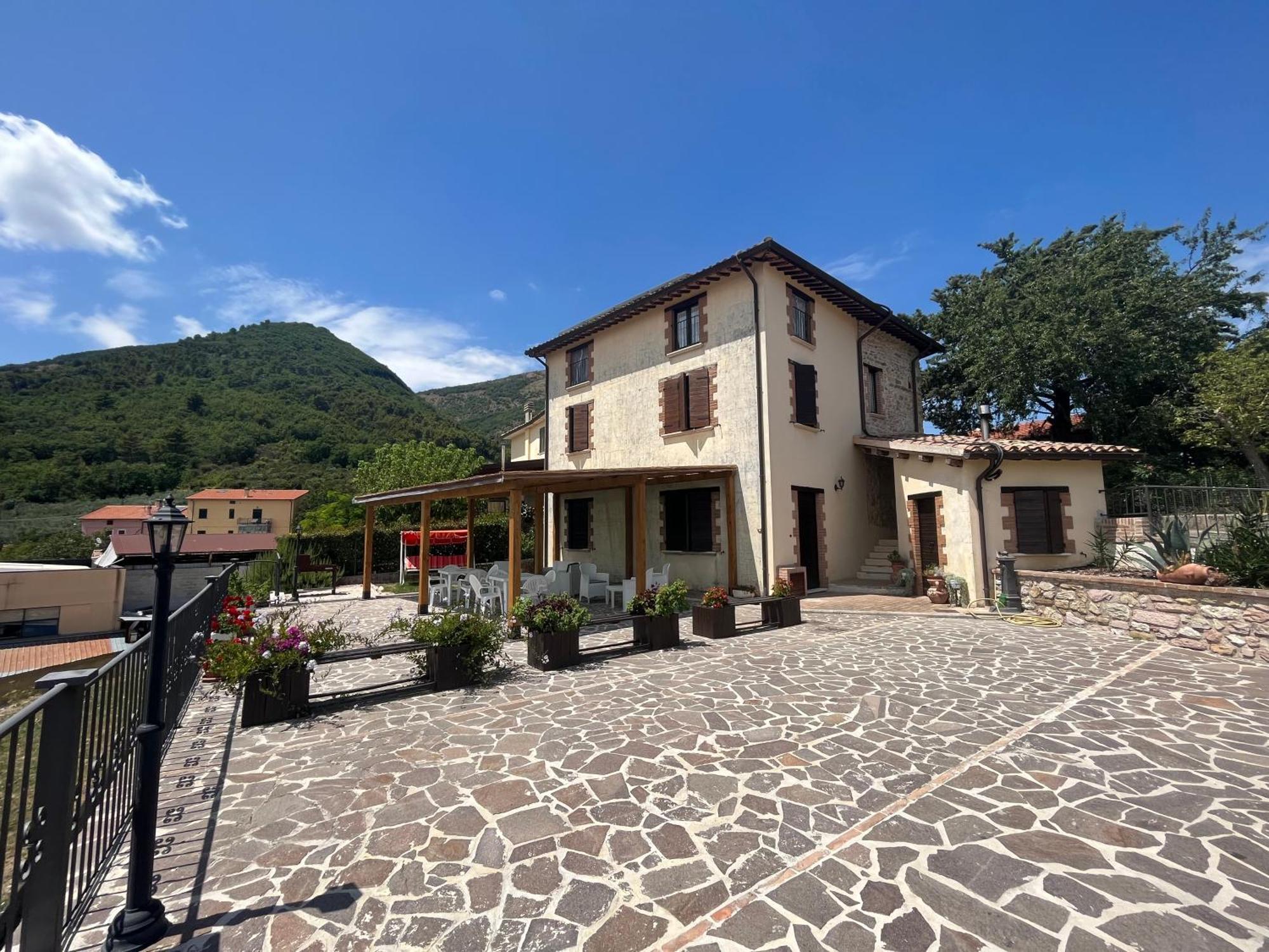 Casa Vacanze Vecchio Frantoio Residenza Moraiolo Spoleto Kültér fotó